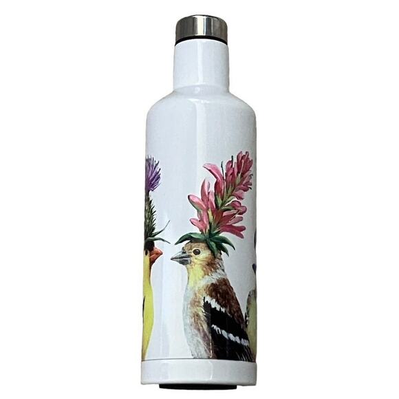 Paper Product Design Stainless Steel Bottle Goldfinch 16.5 Ounces - Picture 3 of 3